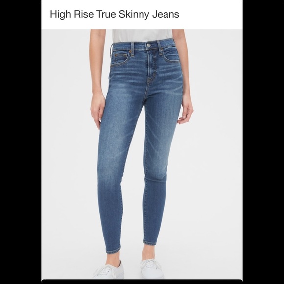 Gap Mid Rise Jeans. Equal to size 7/8 - Picture 2 of 12